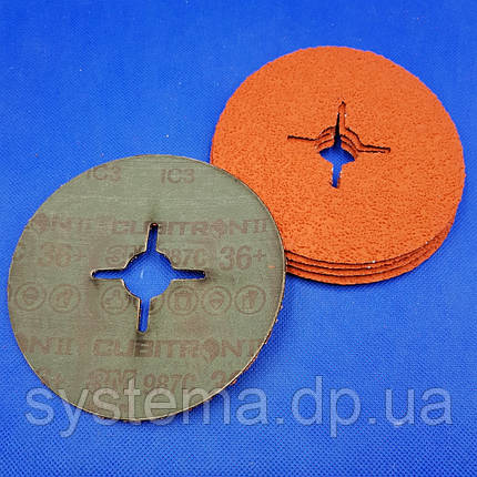 3M 27618 - Фіброві шліфувальні круги 987С CUBITRON II, 125Х22мм, P36, фото 1
