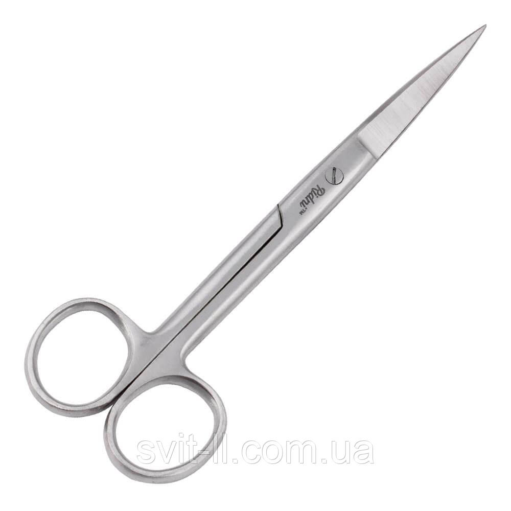 Ножиці загострені, Standard, операційні, прямі, 16,5 см, фото 1