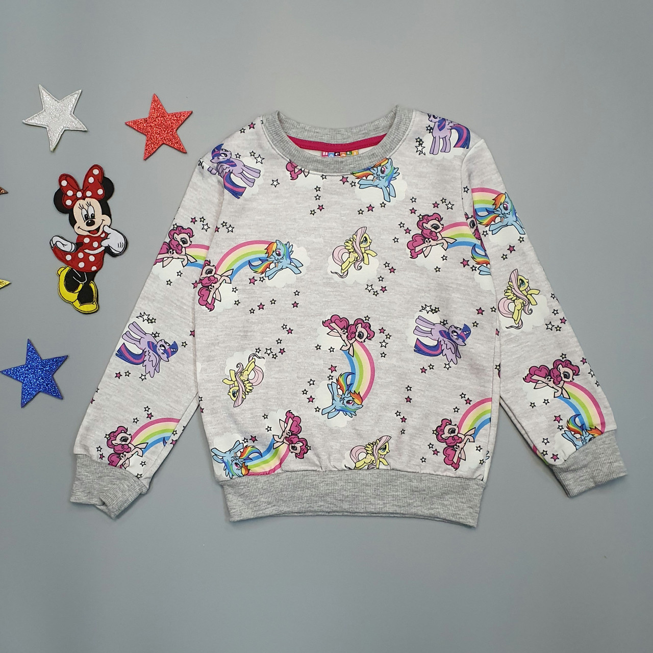 Утеплений світшот My Little Pony для дівчинки. 86-92 см, фото 1