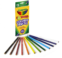 Олівці кольорові Crayola 12