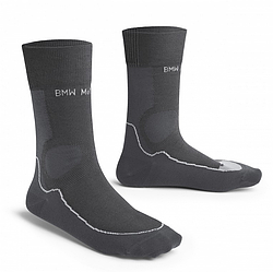 Оригінальні шкарпетки BMW Motorrad Summer Functional Socks, Unisex, Anthracite / Black, артикул 76248395461