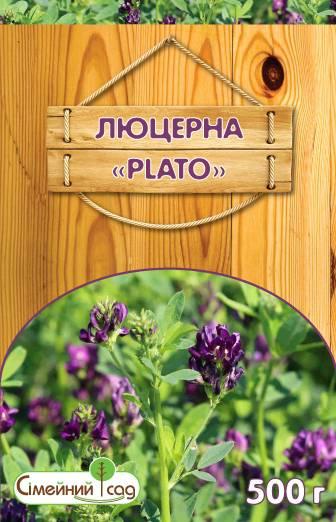 Газон Люцерна "PLATO" 0,5 кг СІМЕЙНИЙ САД