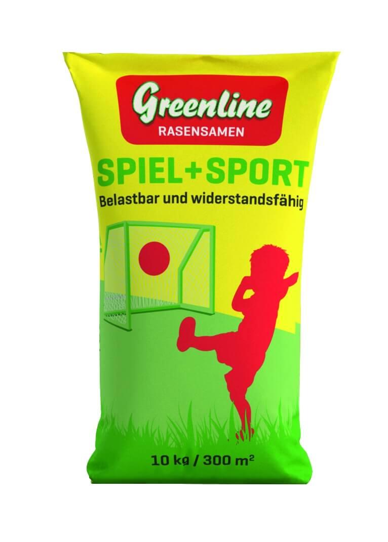 Газон ГРА ТА СПОРТ СІМЕЙНИЙ САД, 10 кг/Серія Greenline (Sport und Spiel)
