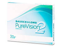 Контактные линзы PureVision 2 3 шт (Baush+Lomb)