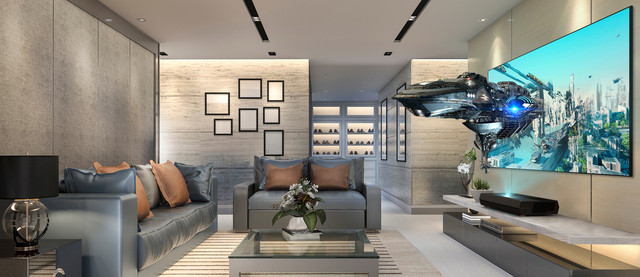 Optoma UHZ65UST короткофокусний 4K лазерний Smart проектор