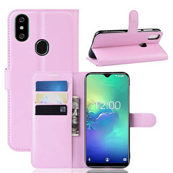 Чехол-книжка Litchie Wallet для Oukitel C15 Pro Pink