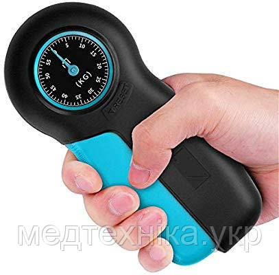 Динамометр кистьовий механічний KYTO 2324 до 55 кг для визначення сили стиснення