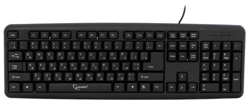 Клавіатура Gembird KB-U-103-UA black USB