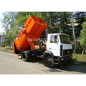 Сміттєвоз із боковим завантаженням МАЗ 5550