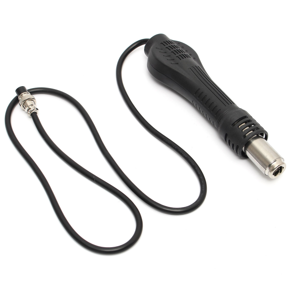 Термофен для паяльної станції 858/878/8858D, 8pin, з кабелем 1 м, заміна ручки фена, фото 1