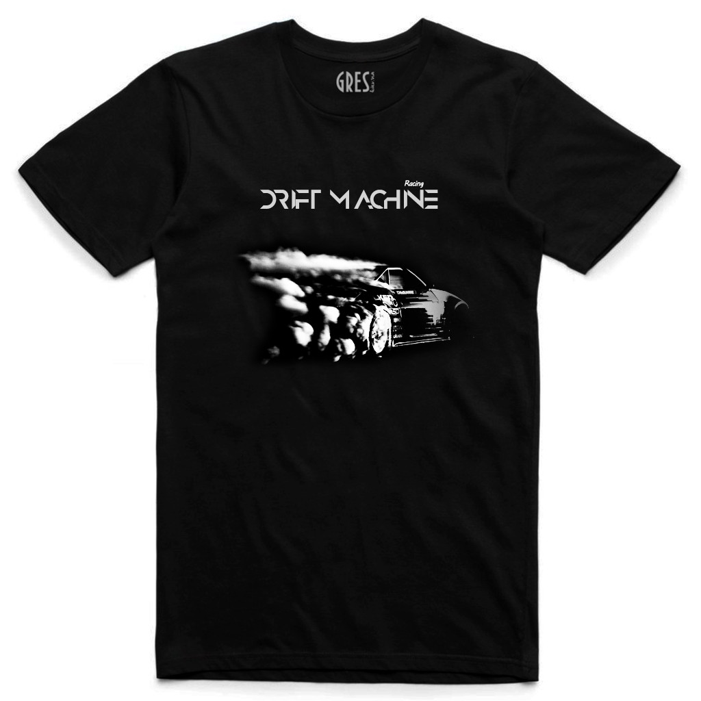 Чоловіча футболка чорного кольору DRIFTMACHINE