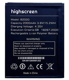 Аккумулятор B2000 Highscreen Omega Prime