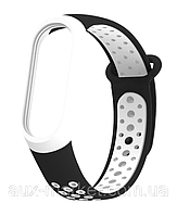 Ремешок для Mi Band 4 Black & White