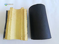 Скорлупа з пінополіуретану з пергаміном D25 мм, товщина 40 мм