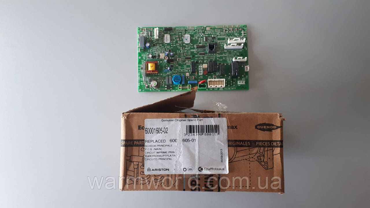 60001605-02 Плата керування BS, MATIS 24CF/FF з 10/2011 Ariston, фото 1