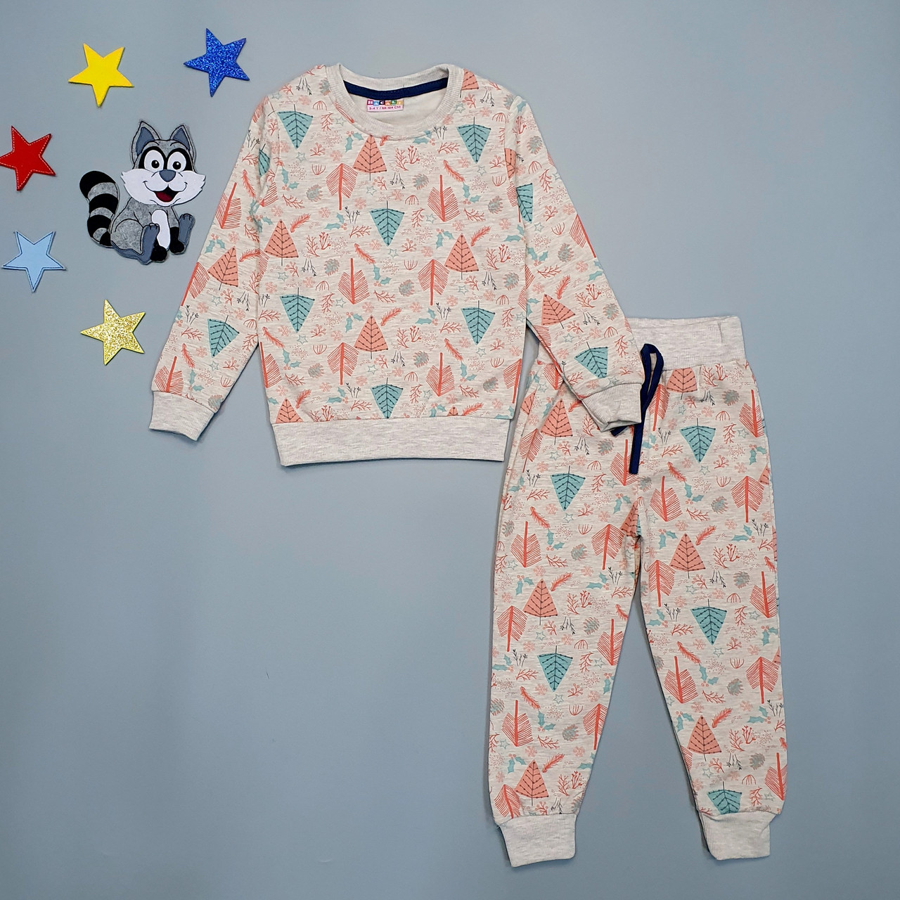 Утеплений костюм для дівчинки. 86-92 см, фото 1