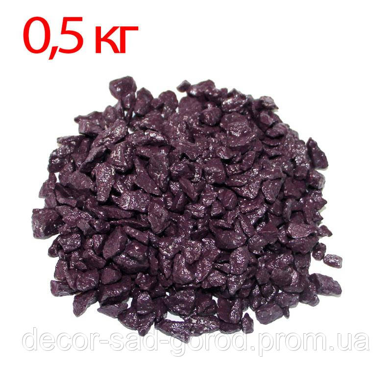 Цветные камни ZRостай 0,5 кг фиолетовые (DK05PU) - фото 2 - id-p1132629333