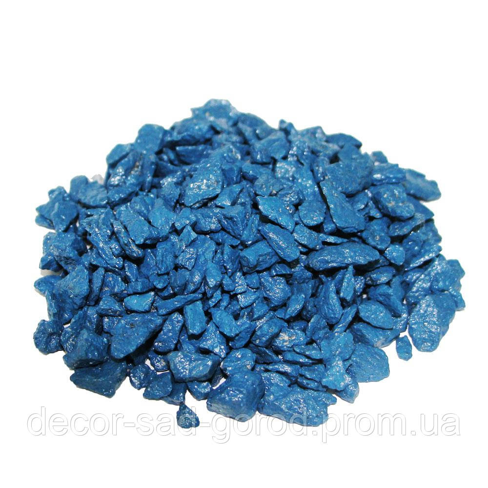 Цветные камни ZRостай 1 кг синие (DK1BLU) - фото 1 - id-p1132629340