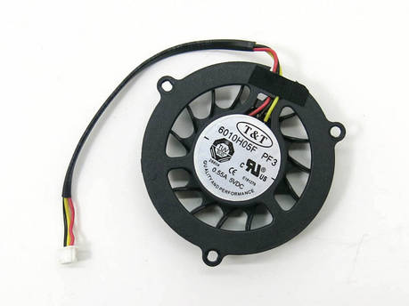 Вентилятор ( кулер ) для ноутбука MSI VR200 VR201 VR601 VR610 VR610X (6010H05F PF3) круглий!, фото 1