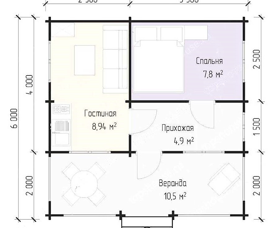 дачные садовые домики фото