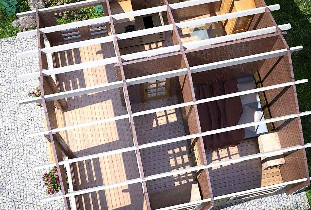 дачные садовые домики фото