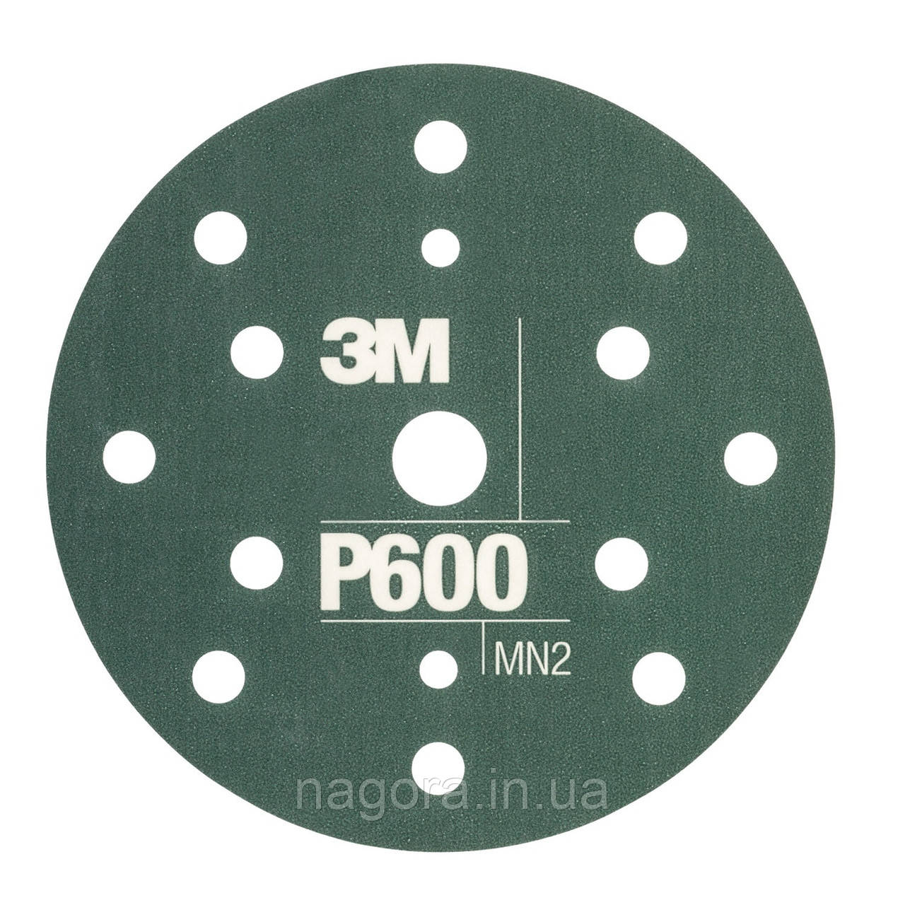 Гнучкі абразивні диски 3M™ Hookit™ CROW, d150 мм, 15 отв. P600