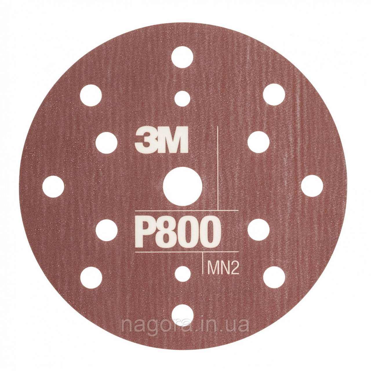 Гнучкі абразивні диски 3MTM HookitTM CROW, d150 мм, 15 відв. P800