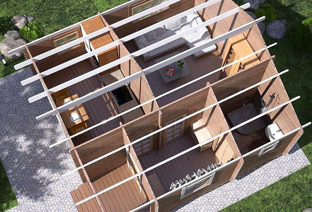 дачные садовые домики фото