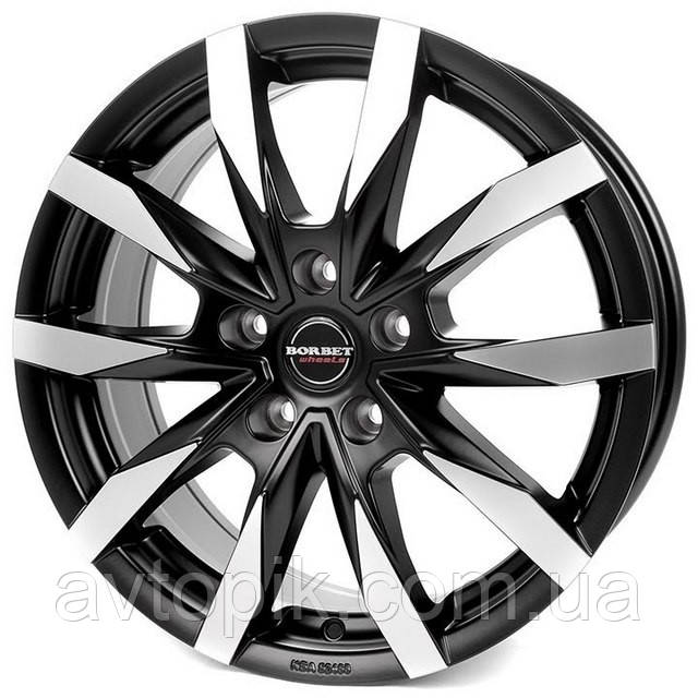 Литі диски Borbet CW5 R18 W7.5 PCD5x127 ET45 DIA71.6 (matt black polished)