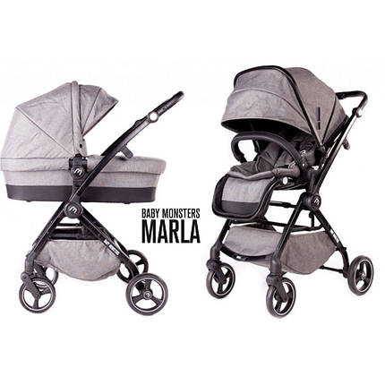 Коляска 2 в 1 Baby Monsters Marla Duo, фото 2