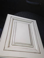 Фрезерований Фасади МДФ із патиною срібло