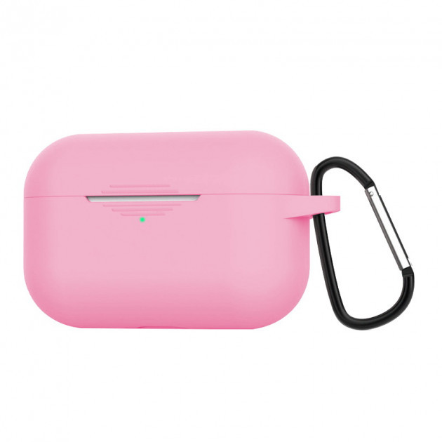 Чохол для навушників Apple AirPods Pro Alitek Rose Pink + карабін (2 в 1)