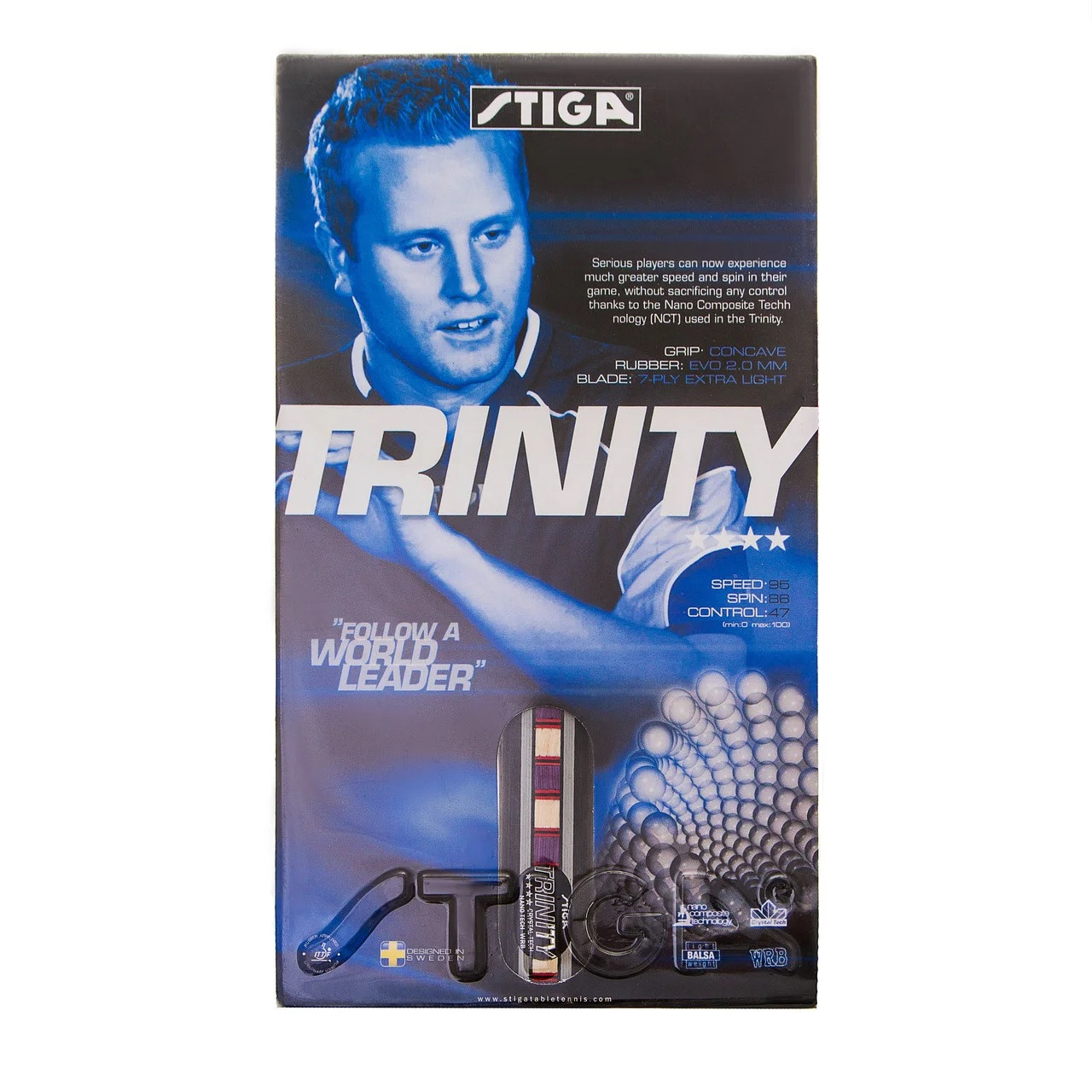 Ракетка Stiga Trinity ST-4 для настільного тенісу
