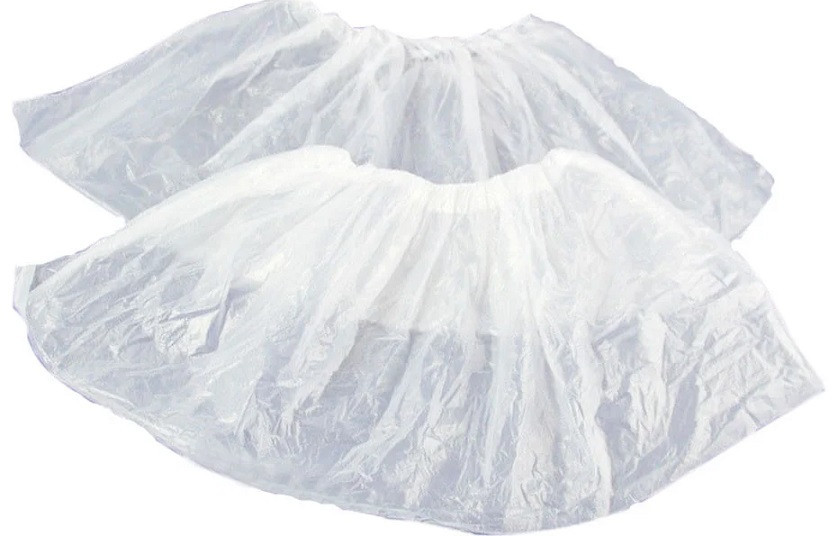 Бахіли одноразові білого кольору (6 г)