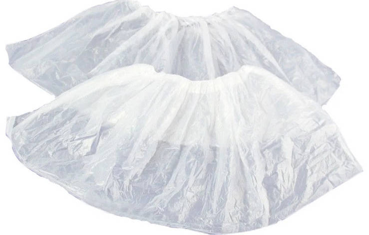 Бахіли одноразові білого кольору (6 г), фото 1