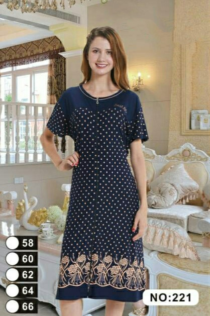 Літній жіночий халат великого розміру 5xl-6xl, фото 1