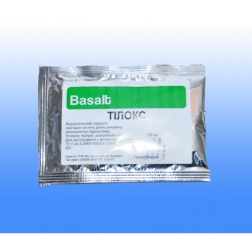 Тилокс 1 кг (доксициклин+тилозин) (Базальт) комплексный ветеринарный антибиотик