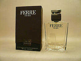 Gianfranco Ferre — Ferre For Men (2006) — Туалетна вода 50 мл — Рідкий аромат, знятий із виробництва