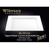 Блюдо Wilmax квадратное 29,5 х 29,5 см 991224 WL