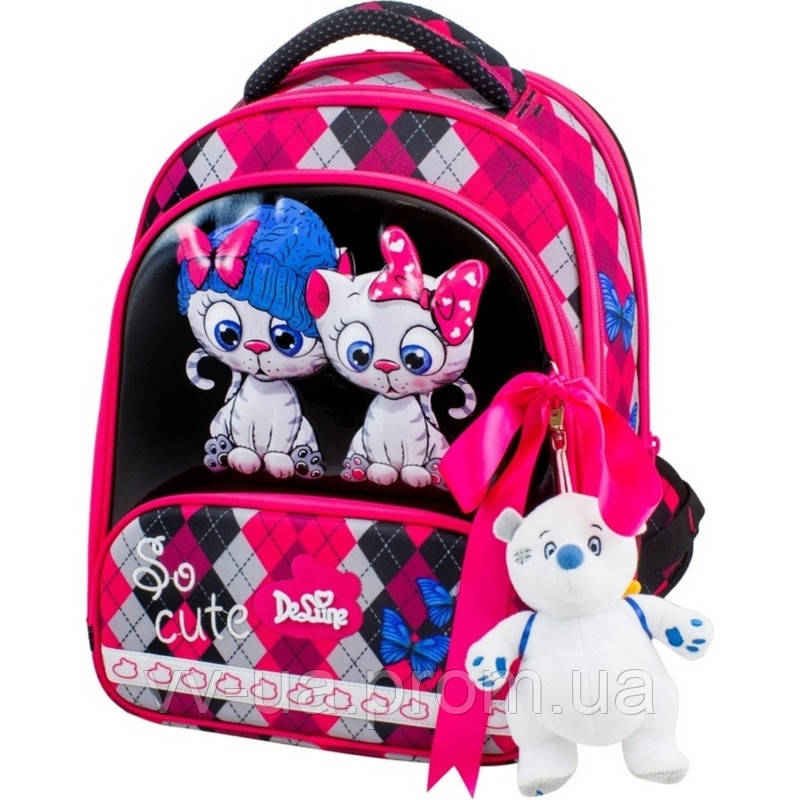 Школьный Рюкзак Каркасный Delune с Наполнением, для Девочек (9-124 ...