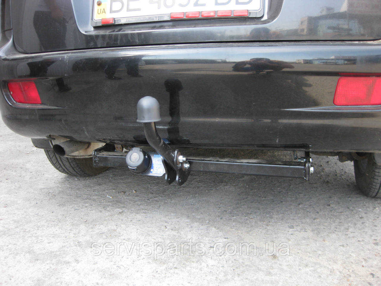 Фаркоп Chevrolet Tacuma 2000-2008 (Шевроле Такума) без підрізу бампера