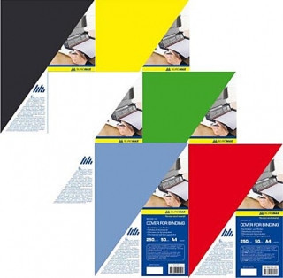 Обкладинка А4 картонна глянець 50 л Buromax різнобарвні ВМ 0590 (одного кольору по 50 шт. упаковці)