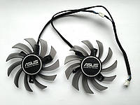 Вентилятор №85 кулер для видеокарты ASUS Sapphire MSI HD6850 6870 6790 7850 GTX460 560ti T128010SU FD7010H12S