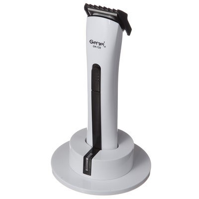 Триммер для стрижки вусів і бороди Gemei GM 725 White