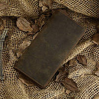 Бумажник мужской Vintage 14228 винтажная кожа Коричневый, Коричневый
