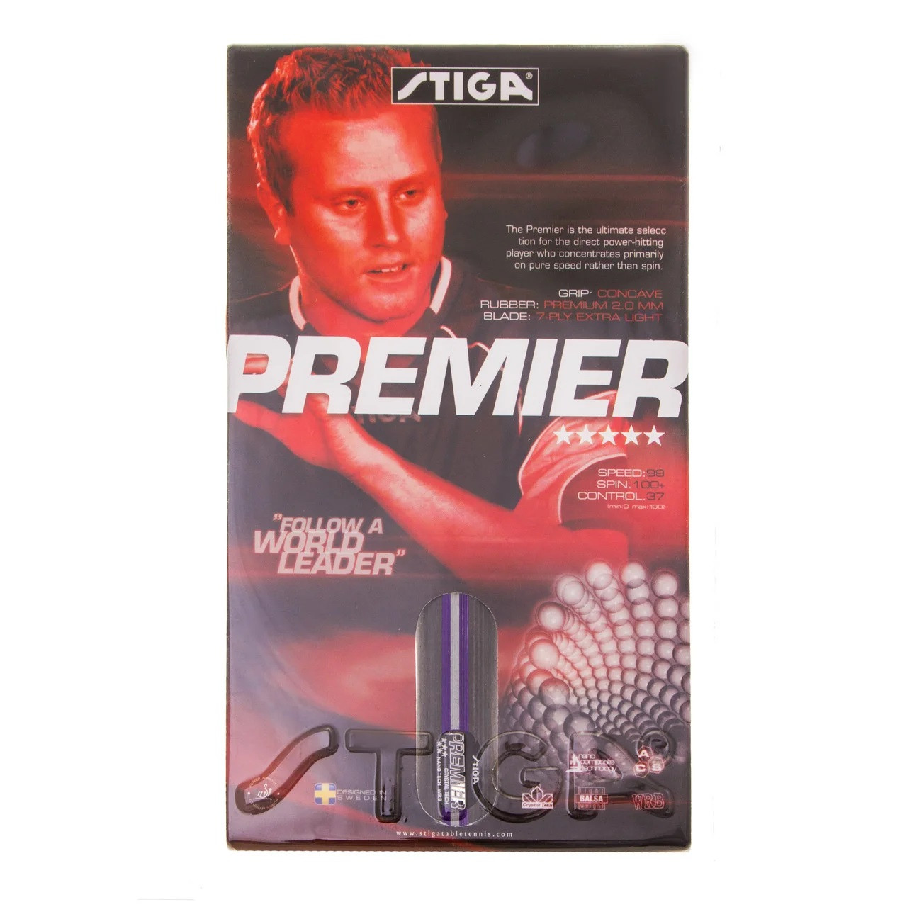 Ракетка Stiga Premier 5* SP-5 для настільного тенісу