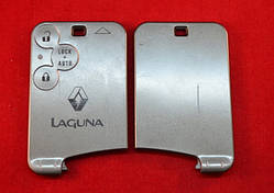 Карта ключ Renault Laguna 3 кнопки, корпус