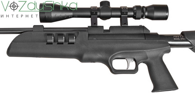 Artemis SR900S з встановленим прицілом 3-9х40 і запасними магазинами