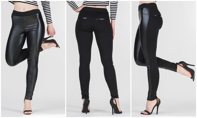 Кожаные лосины