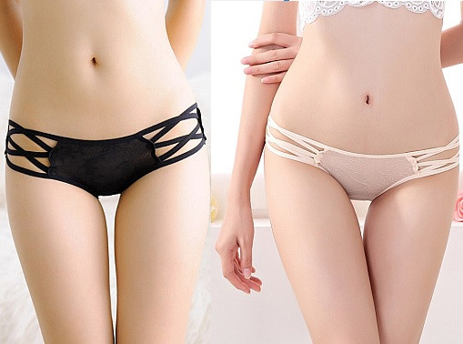 Труси жіночі з перемичками Decussation, фото 1